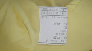 Salopette sci Brugi gialla vintage