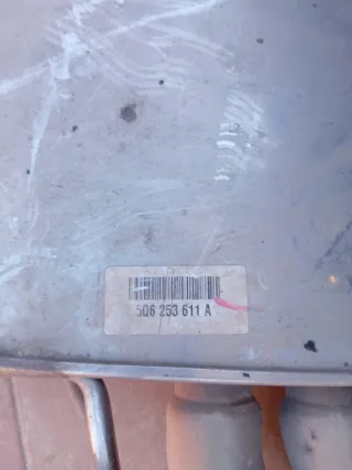 Tubo de escape coche