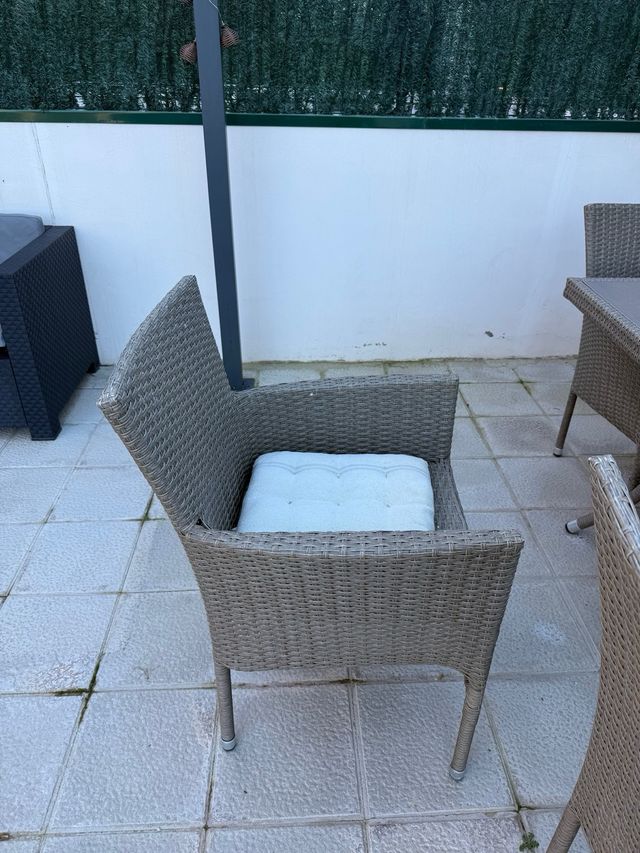 Mesa y 6 Sillas Exterior