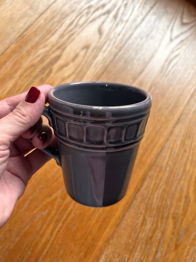 Pack 2 Tazas Cerámica Grises