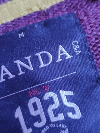 Jersey caballero, burdeos,muy buen estado.