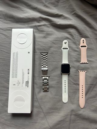 Apple Watch Plata/Blanco