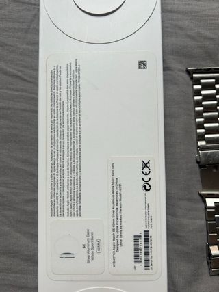 Apple Watch Plata/Blanco