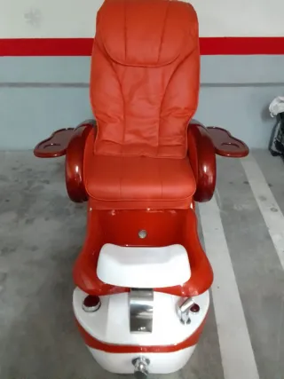 Sillón de hidroterapia y masaje