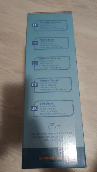 Completo Lenzuola Matrimoniali Grigio