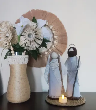 Decoración Figuras Belén Artesanales