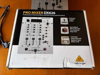 Mezclador DJ Behringer DX626 NUEVO SIN USO.