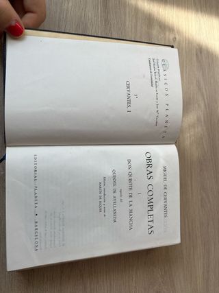 OBRAS COMPLETAS 1 Don Quijote de la Mancha