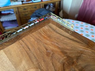 MESA DE CENTRO CALIDAD EN NOGAL ESPAÑOL