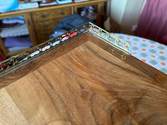 MESA DE CENTRO CALIDAD EN NOGAL ESPAÑOL