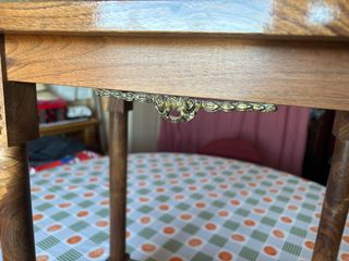 MESA DE CENTRO CALIDAD EN NOGAL ESPAÑOL