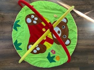 Gimnasio actividades bebé + manta oso