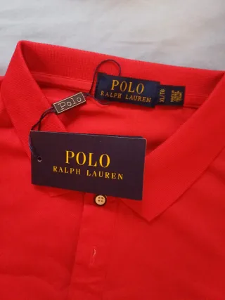 Polo Ralph Lauren Rojo Talla XL
