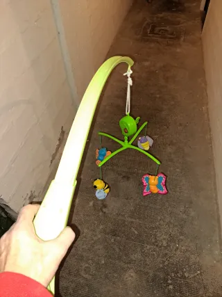 Gira lettino bambini con animali