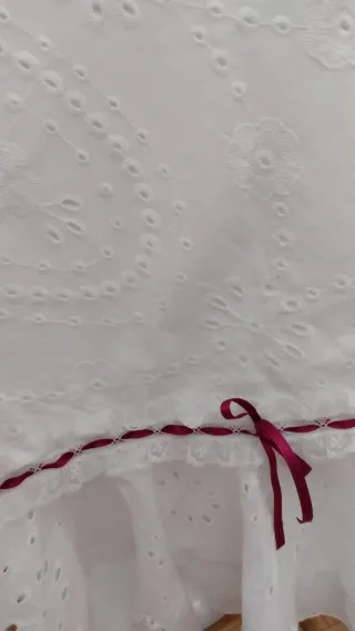 Conjunto Rociero Bordado perforado