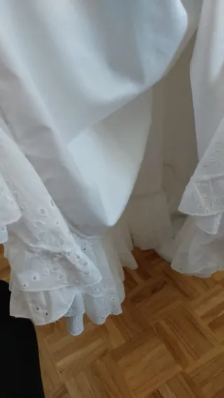 Conjunto Rociero Bordado perforado