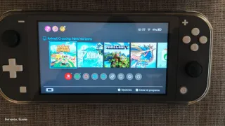 Nintendo Switch Lite Negra/Gris