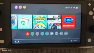 Nintendo Switch Lite Negra/Gris