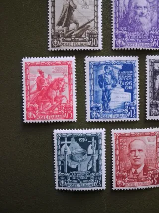 Serie Francobolli 1931 Completa Nuova 10 Pezzi