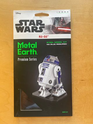 Metal Earth Star Wars R2-D2 Premium Series
