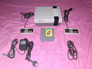 Nintendo NES + Super Mario Bros 3