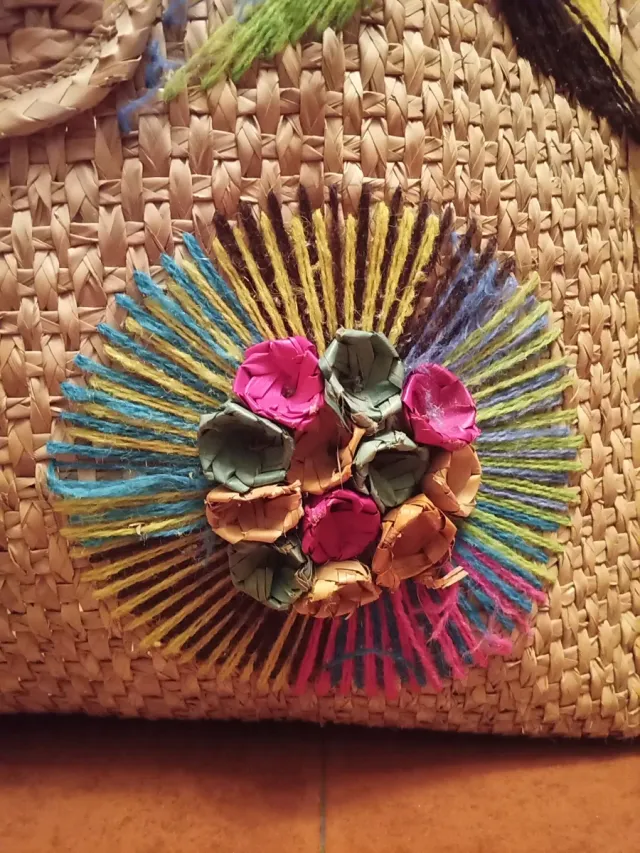 Borsa per fasciatoio etnica Messico