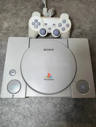 PlayStation 1 Sony Grigia
