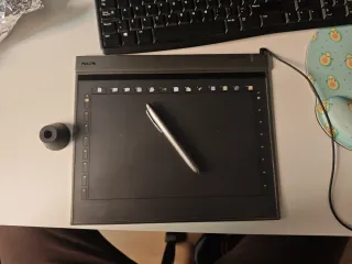 Tableta Grafica NGS Slim Pro Gris/Plata