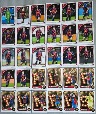 30 Cromos Collector Tin FcBarcelona 2025/26