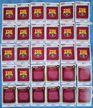 30 Cromos Collector Tin FcBarcelona 2025/26