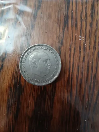 Moneda Antigua 25 PTAS