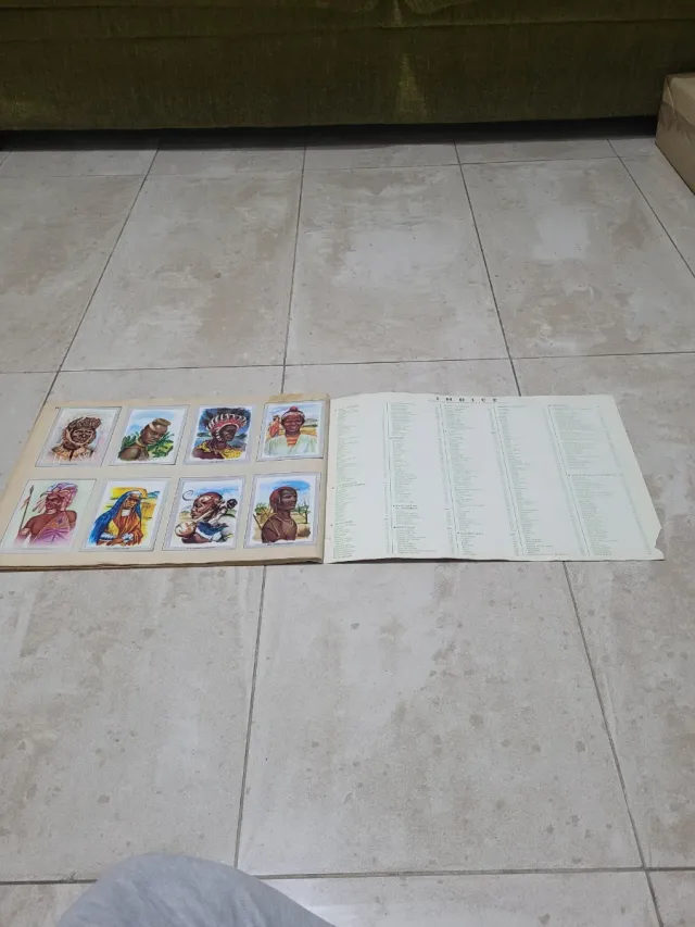 Álbum Vida y Color 1, año edición 1965. Completo