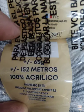 Ovillos Melissa Bebé Fantasía 100% Acrílico