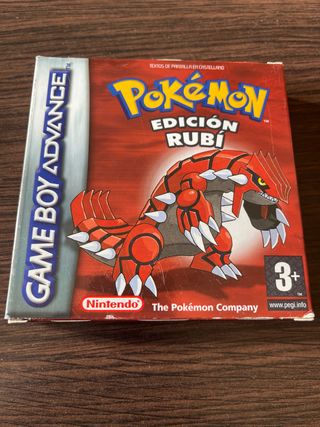 Pokémon Rubí Edición Game Boy Advance