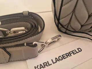 Bolso Karl Lagerfeld Weave Gris