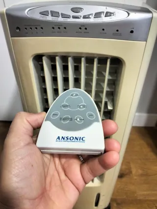 Humidificador y ventilador de aire 66x27x32cm