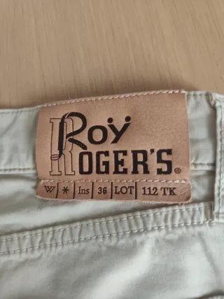 Pantaloni Roy Roger's Beige Taglia 32