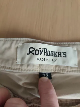 Pantaloni Roy Roger's Beige Taglia 32