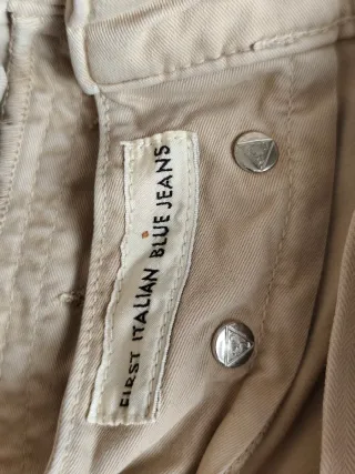 Pantaloni Roy Roger's Beige Taglia 32