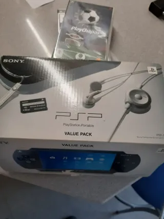 PSP Sony + 3 Juegos