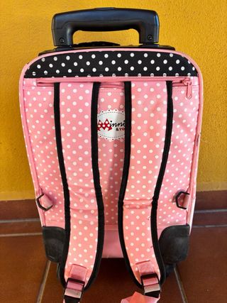 Mochila/Maleta Minnie Mouse con Ruedas