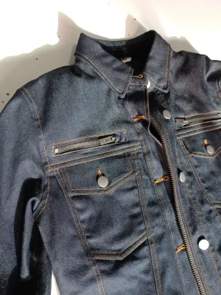 Chaqueta Vaquera Moto Mujer