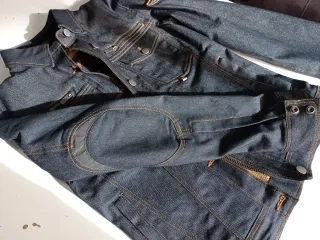 Chaqueta Vaquera Moto Mujer