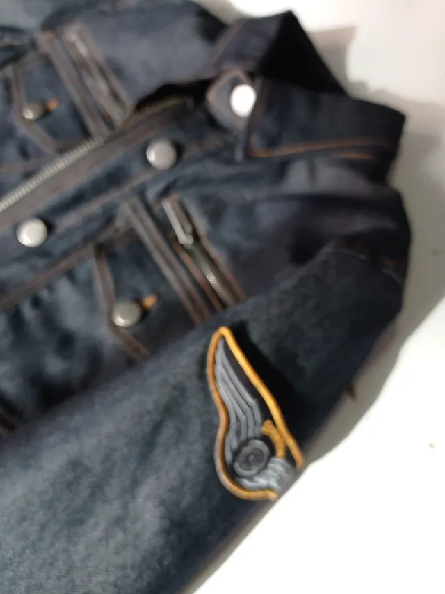 Chaqueta Vaquera Moto Mujer