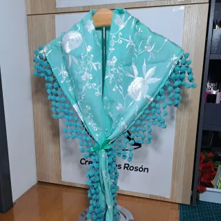 Mantón Flamenca Madroños
