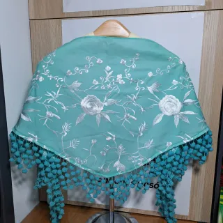 Mantón Flamenca Madroños