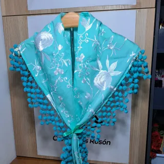 Mantón Flamenca Madroños