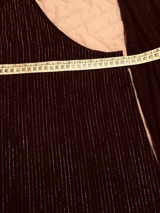 Top Kiabi nero con righe argento