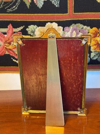 Marco de fotos de bronce