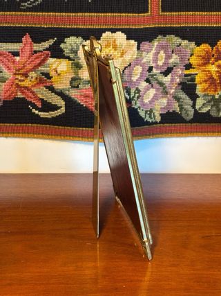 Marco de fotos de bronce